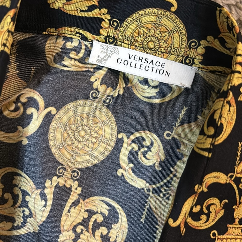 Authentic Versace Button Up - Picture 4 of 6